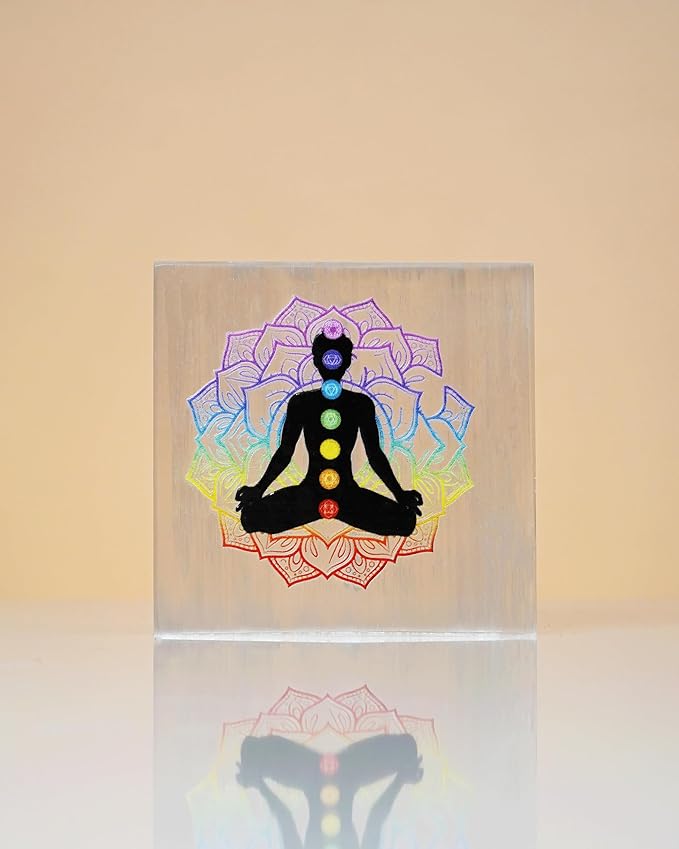 Super Power Charger Plate - 3 Inch Selenite Plate