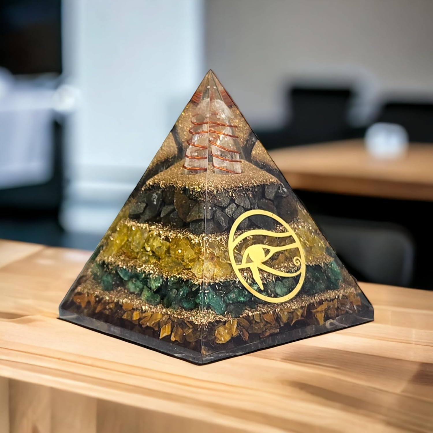 Pyrite Pyramid Original Money Magnet